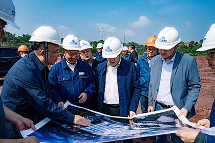 泸州市国资委党委书记、主任张学彬率队督导开云·电竞(kaiyun)重大项目建设和企业安全生产工作